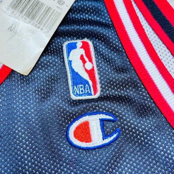 Houston Rockets Champion NBA Jersey #4 Navy/White XL Mesh Mens Tank Top With Tag - Picture 4 of 16